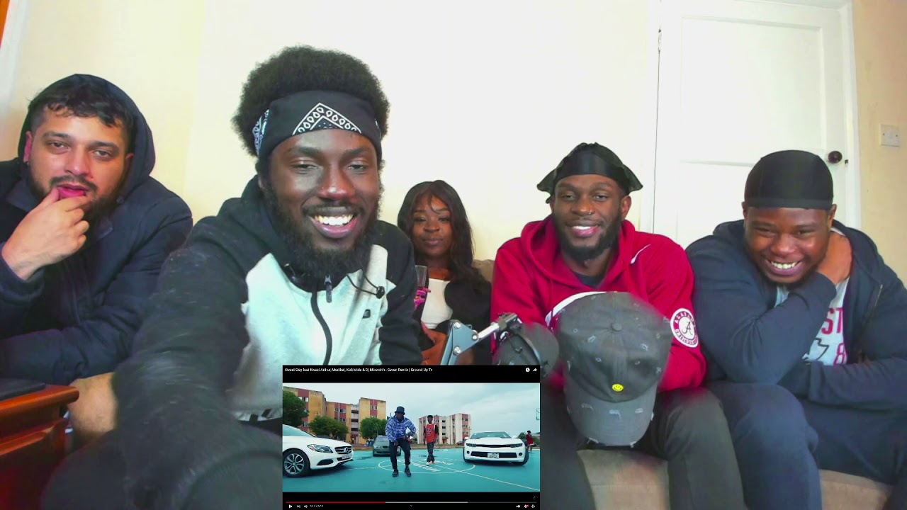 Kwesi Slay feat Kwesi Arthur, Medikal, Kofi Mole & Dj Micsmith - Seven Remix | Ground Up | REACTION