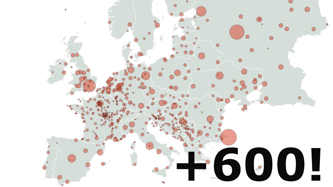 CityQuiz.io Europe: Naming As Much Cities As Possible In 30 Minutes!