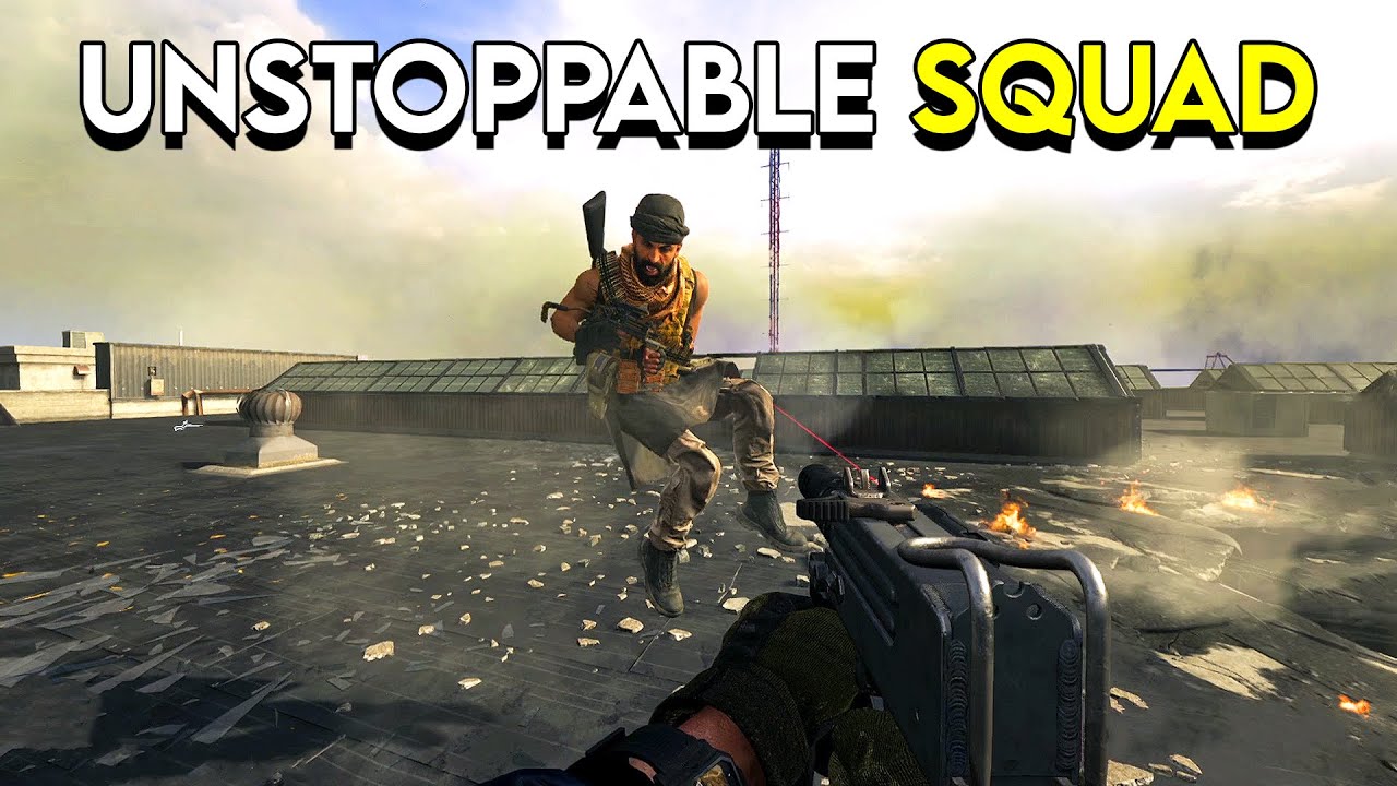 Неудержимый отряд Warzone!