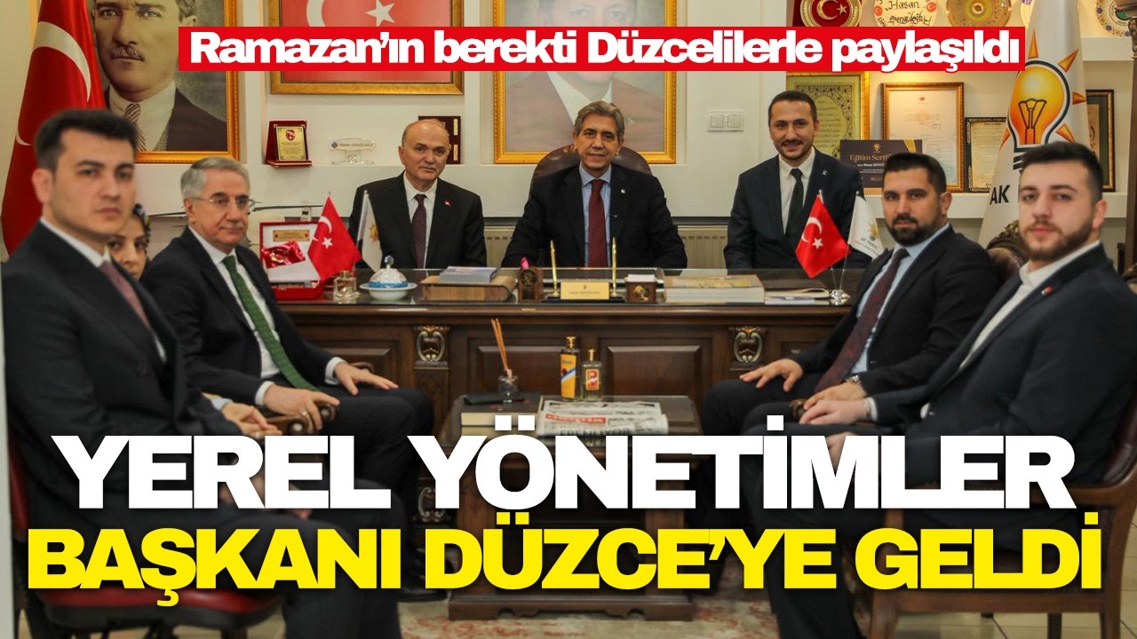 RAMAZAN’IN BEREKETİ DÜZCELİLERLE PAYLAŞILDI