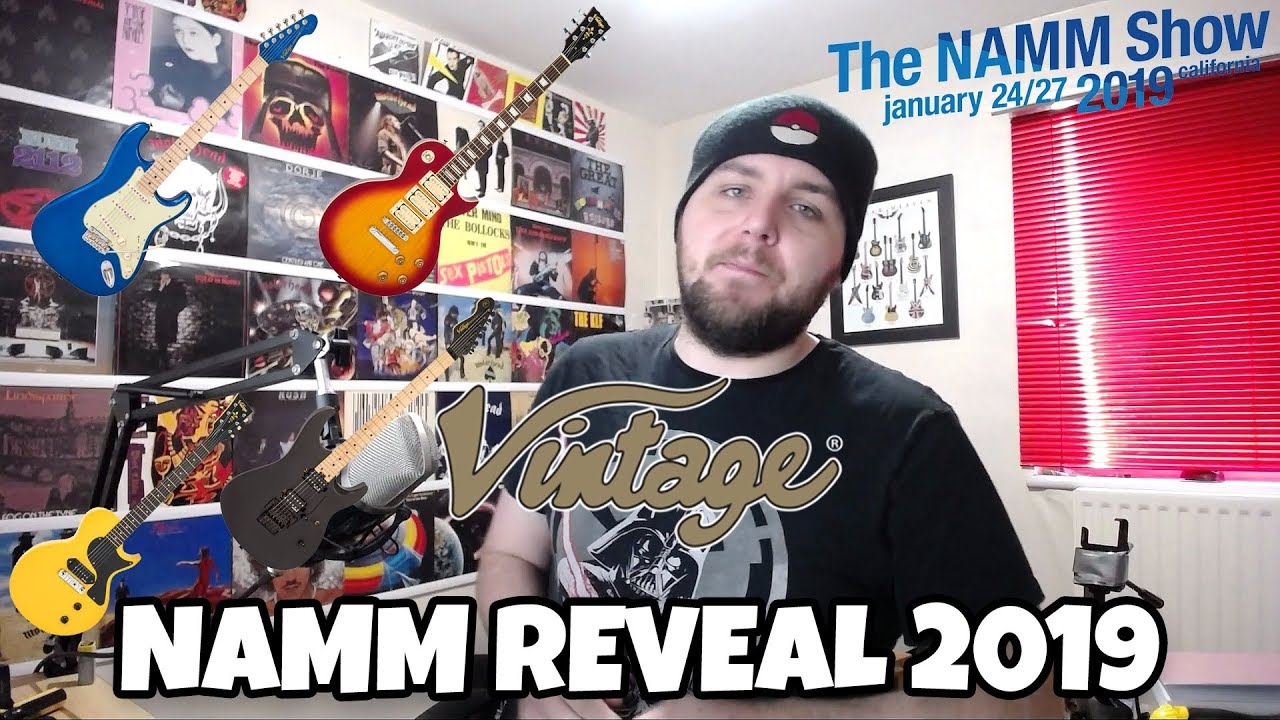 Vintage Guitars Reveal Their *NEW* NAMM 2019 Lineup