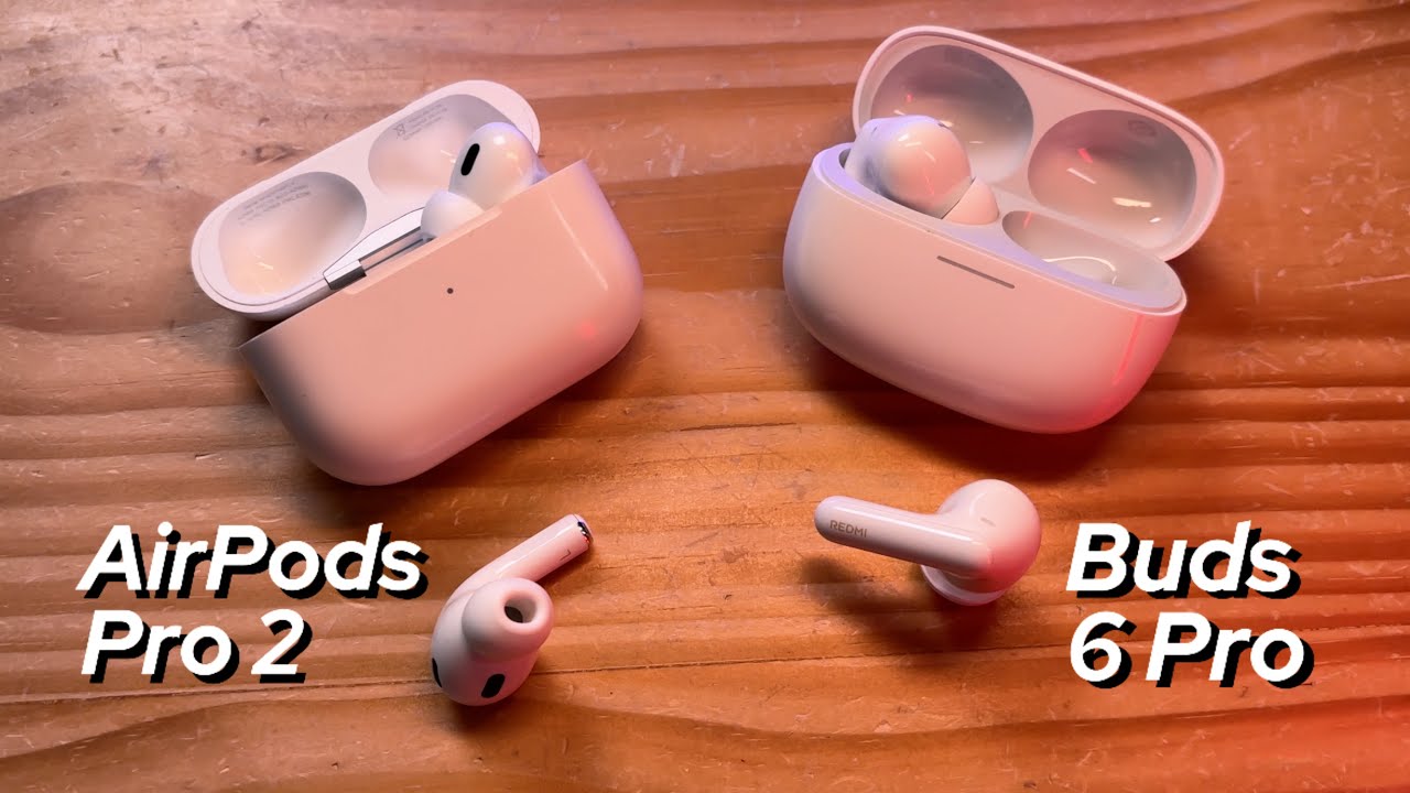 Redmi Buds 6 Pro ou AirPods Pro 2 - Análise / Comparativo e Experiência com os Dois