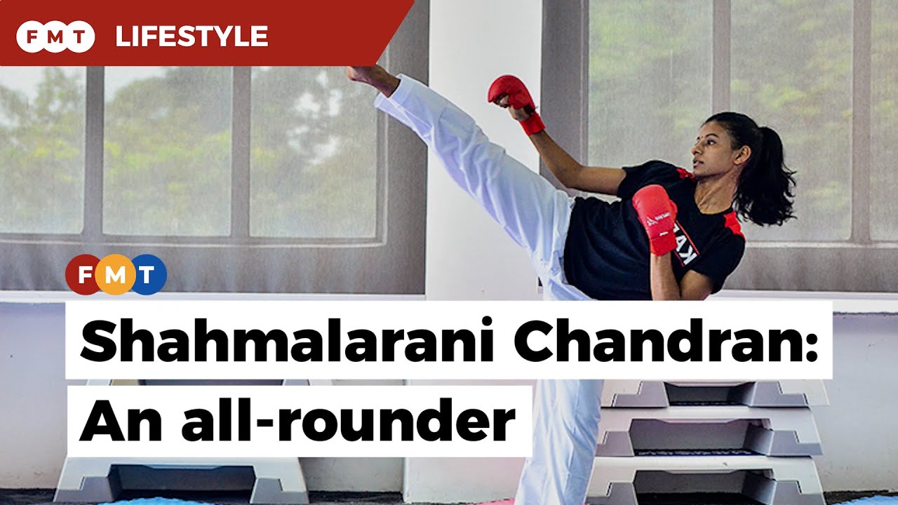 23-year-old Shahmalarani proves her prowess on the mat and at maths