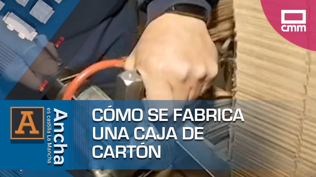 Cómo se fabrica una caja de cartón | Ancha es Castilla-La Mancha