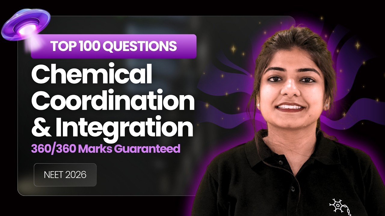 Chemical Coordination & Integration | Most Expected Question |  Class 11 | NEET Biology
