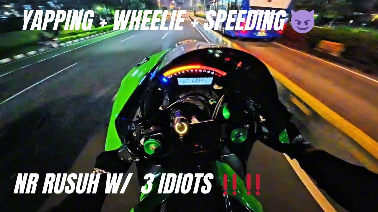 NR UJI NYALI ‼️ SPEEDING , WHEELIE & ZERO BRAIN 🤯 | ZX10R