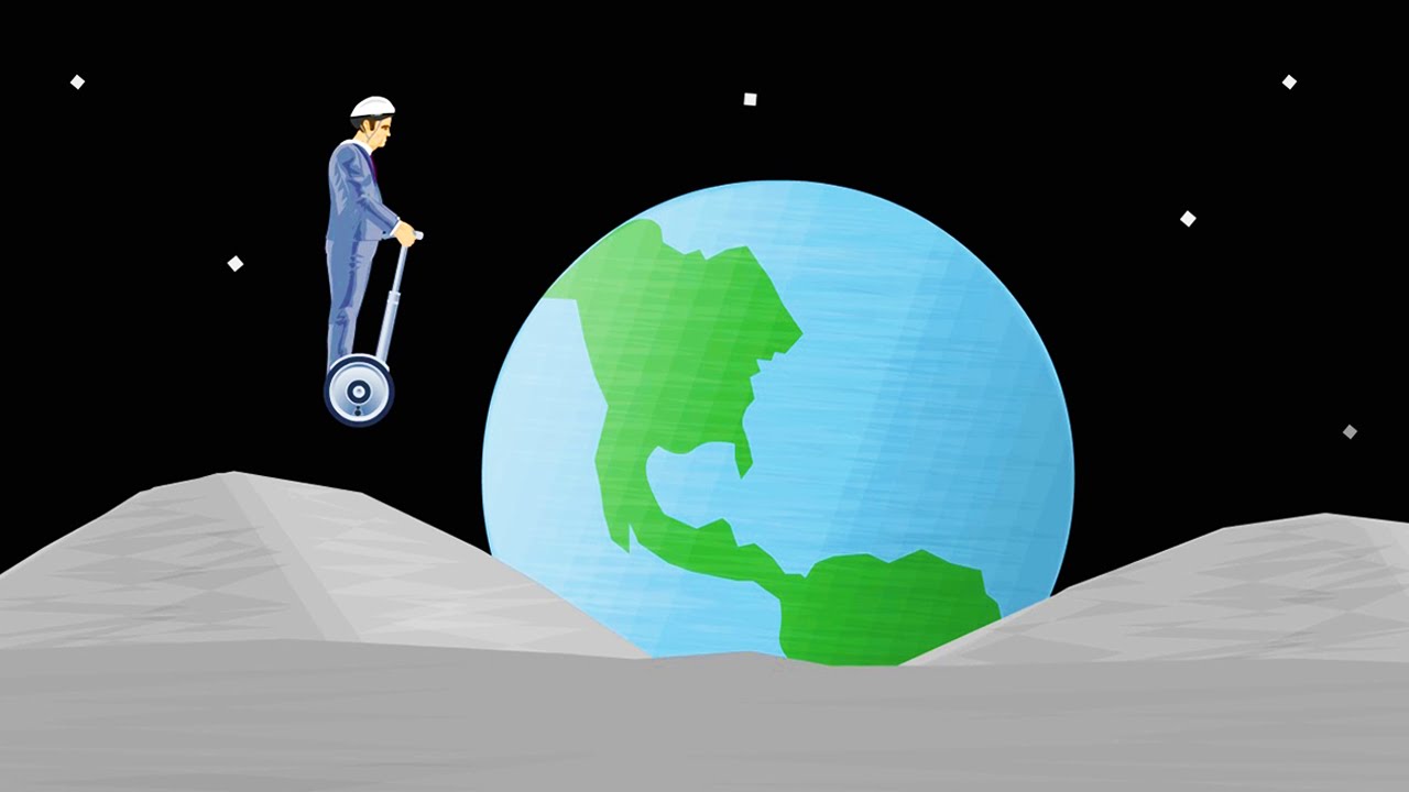 MOON GRAVITY CHEAT! (Happy Wheels #30)