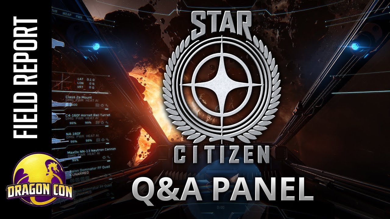 Star Citizen Q&A Panel from Dragon*Con 2017