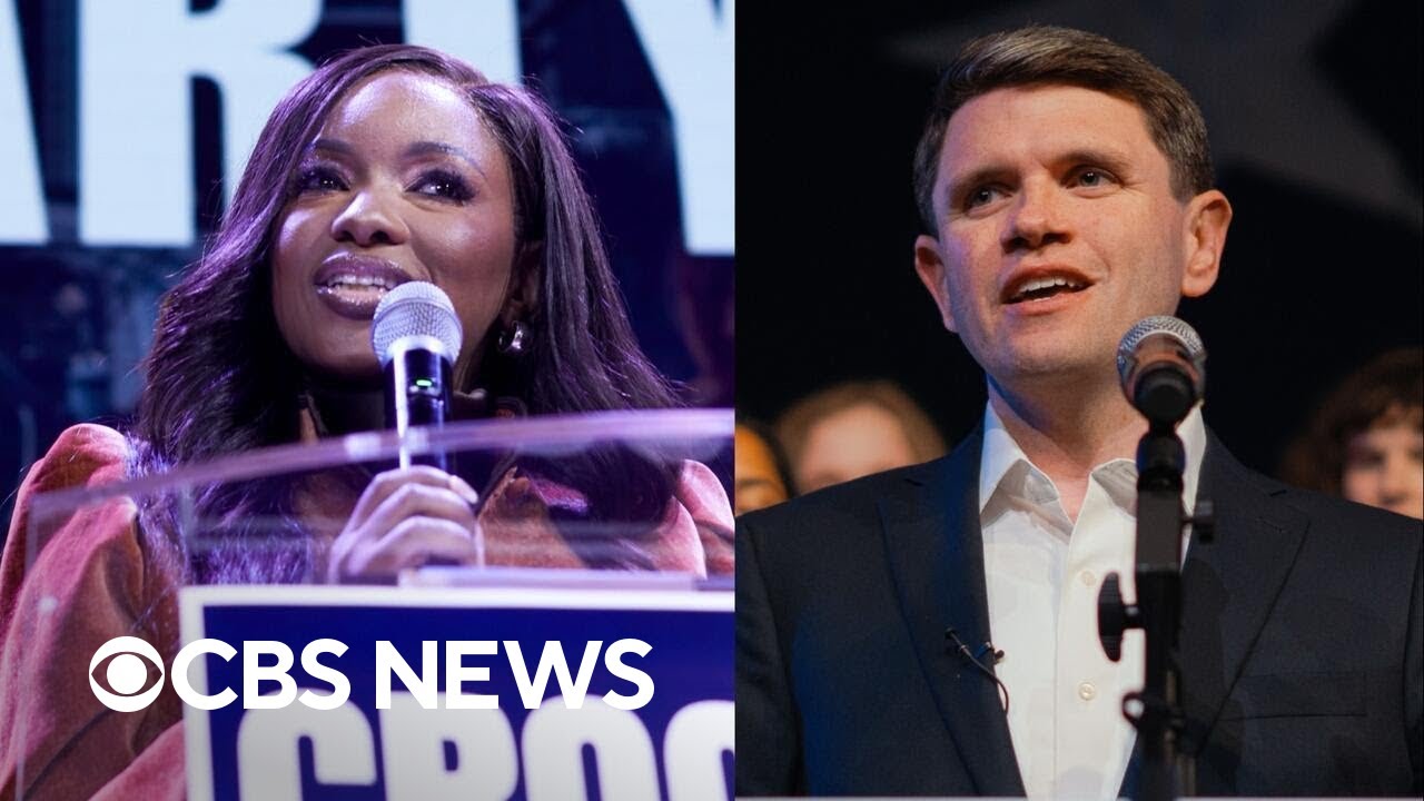 James Talarico winning Senate Democratic primary, defeating Jasmine Crockett, CBS News projects
