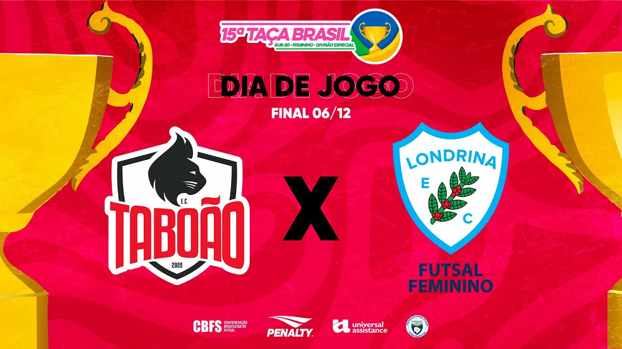 Taça Brasil Sub20 Fem. Especial | Taboao Magnus x Londrina | Final | Ao Vivo