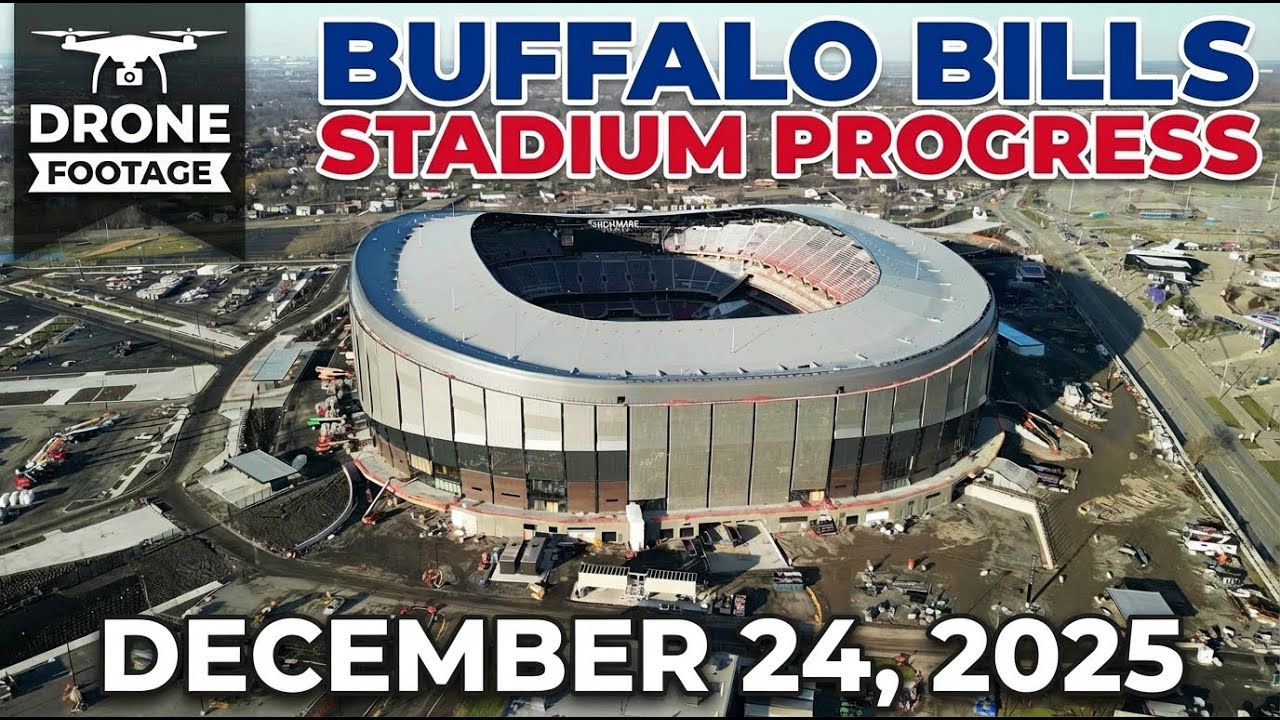 Buffalo Bills Stadium Progress - December 2025