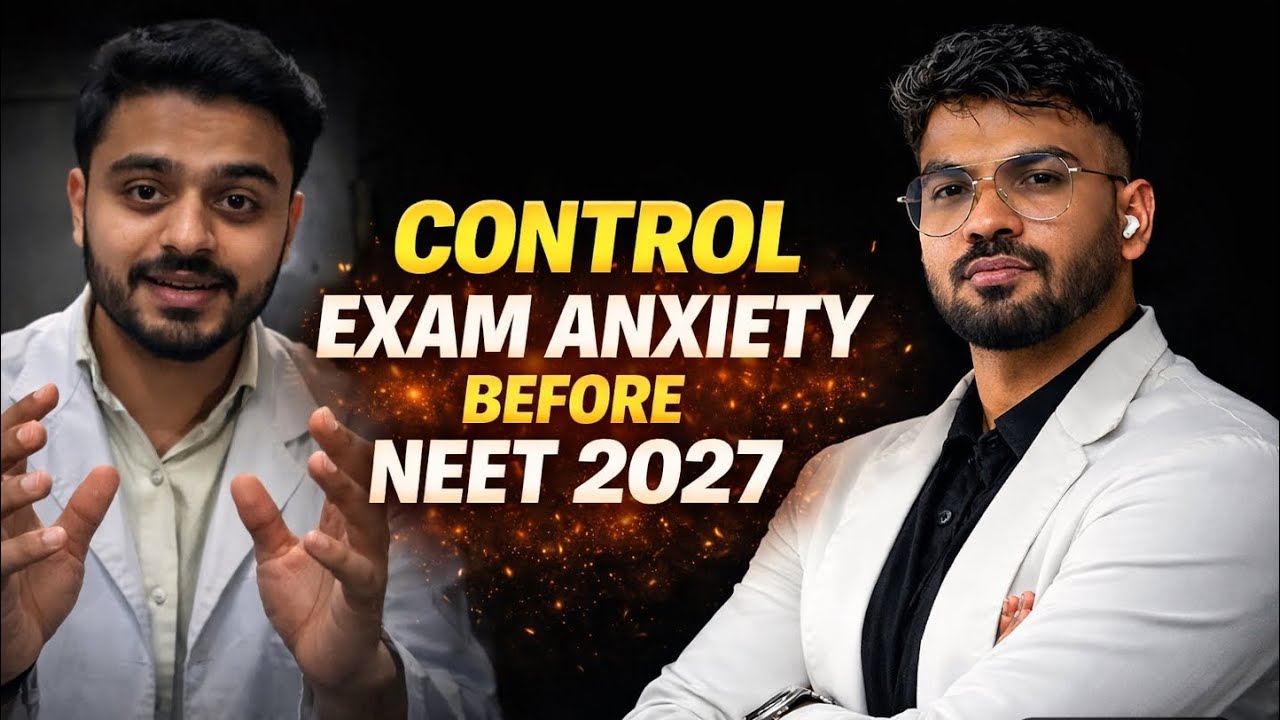 How to control Exam Anxiety before NEET 2027