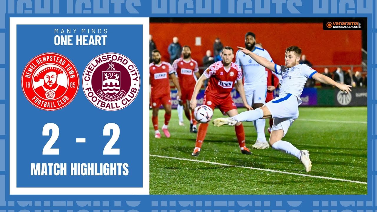 Highlights | Hemel Hempstead (A) - Vanarama National League South