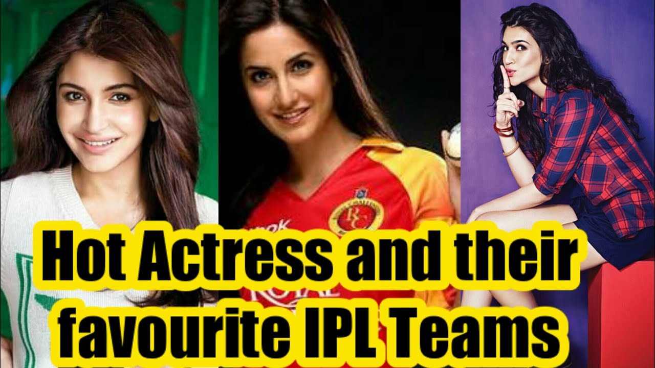 Hot and beautiful actress and Owners and their Favorite IPL Teams