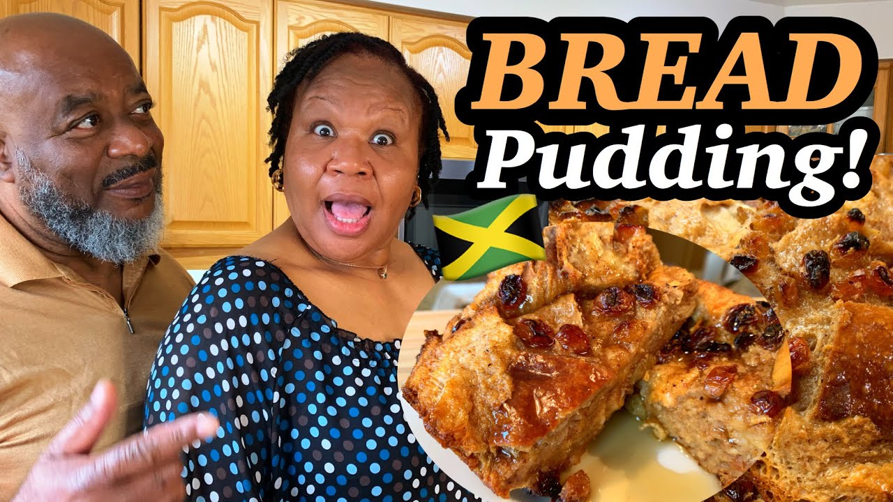 How to make Jamaican Bread Pudding! (Quick and EASY -with Bailey's Irish Cream!) | Deddy's Kitchen