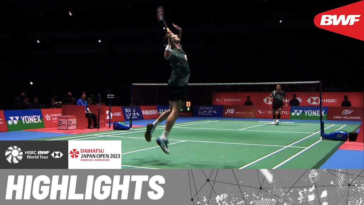 World and Olympic champion Viktor Axelsen rivals Jonatan Christie
