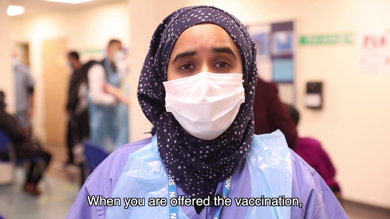 Hear from GPs and staff at a Tower Hamlets Covid-19 vaccine centre