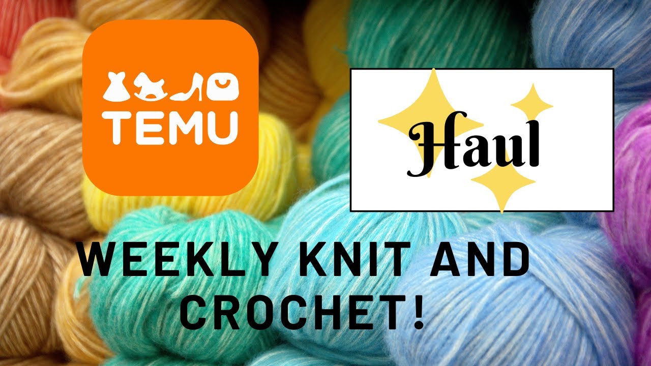 My Temu Haul Crafting Style #temuhaul #temuunboxing #crochet #temureview #shoptemu #temu
