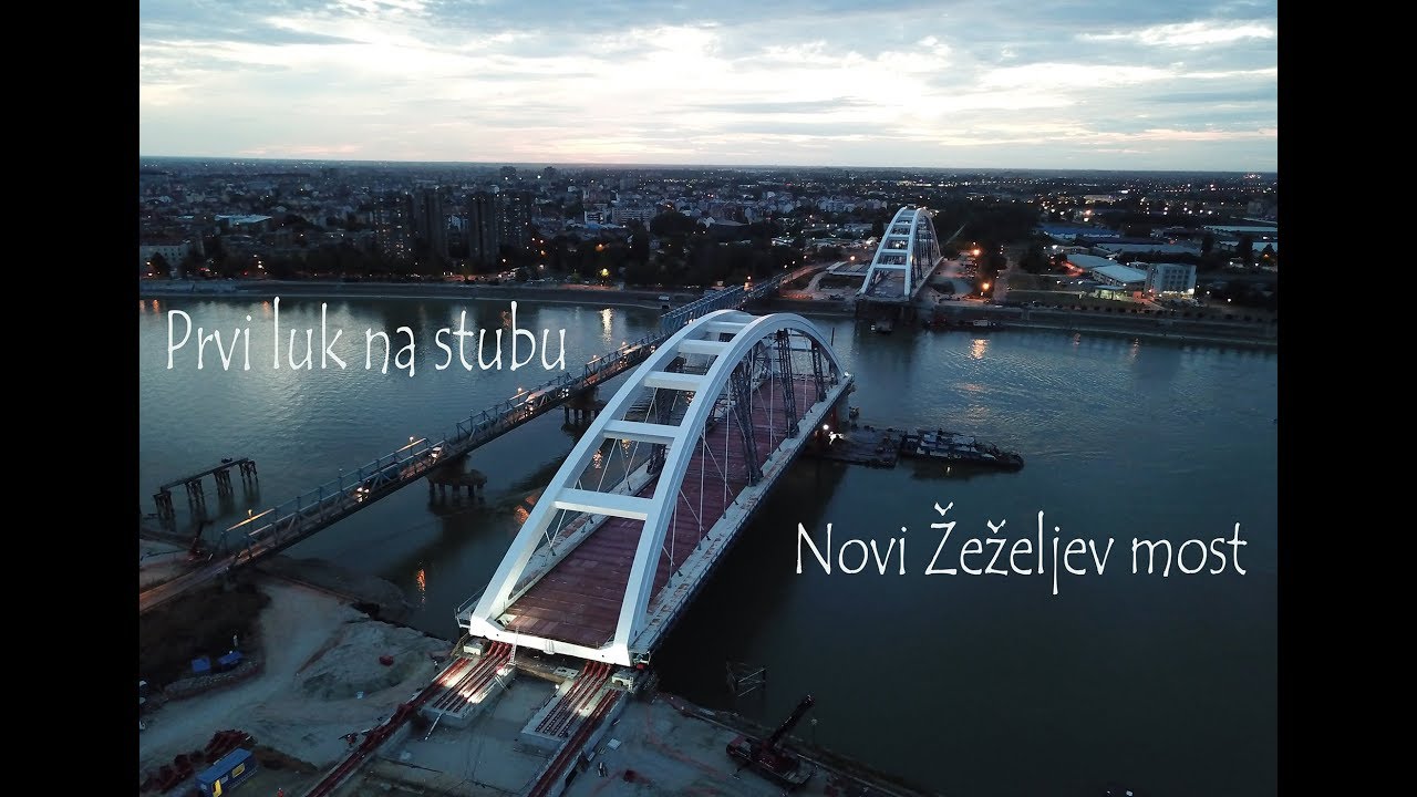 Novi Žeželjev most na stubu - mali luk / New Zezelj bridge on the pillar - small arch