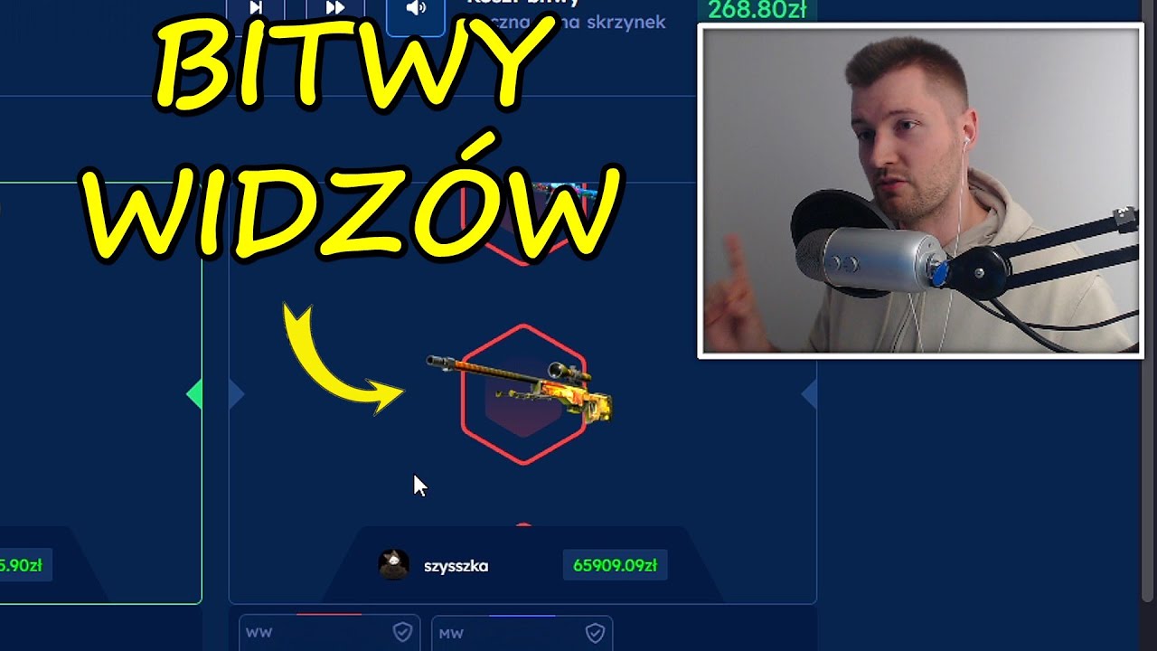 TRAFIŁ AWP DRAGON LORE - Bitwy Widzów #1 | Mervo