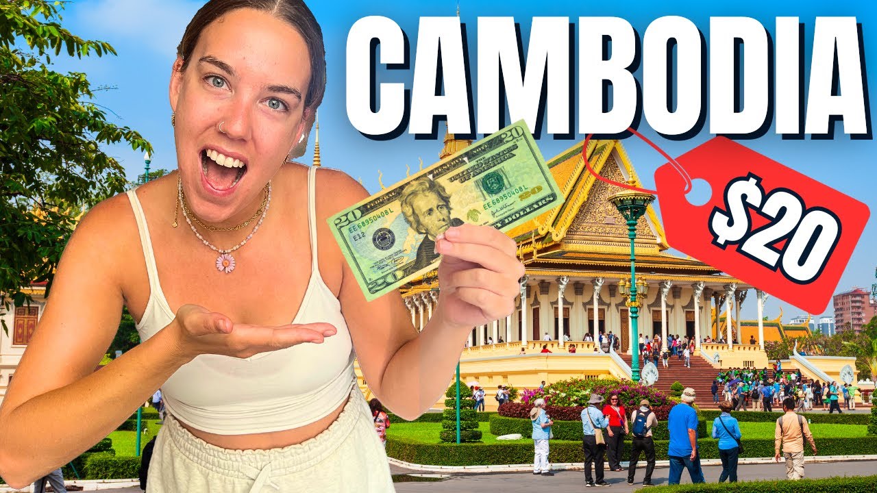 Surviving PHNOM PENH on a $20 BUDGET 🇰🇭 CAMBODIA (You’ll be Surprised)