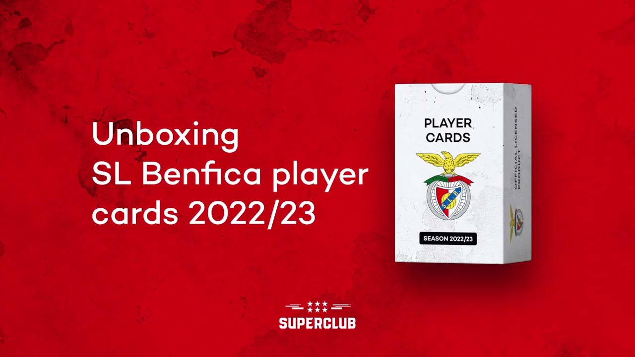 Superclub unboxing - SL Benfica Player cards 2022/23