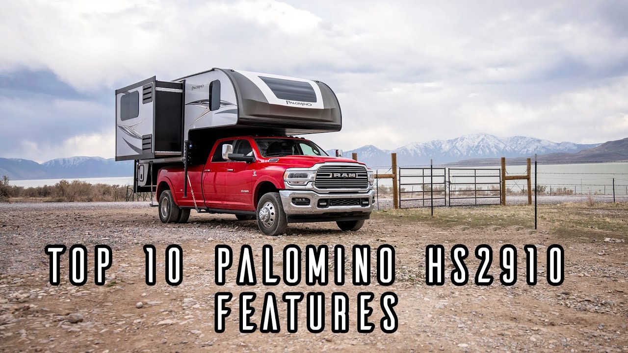 Palomino HS2910 Truck Camper Top 10 Features