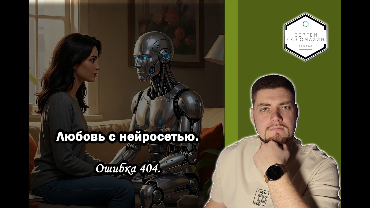 Любовь с нейросетью | Психолог Сергей Соломахин