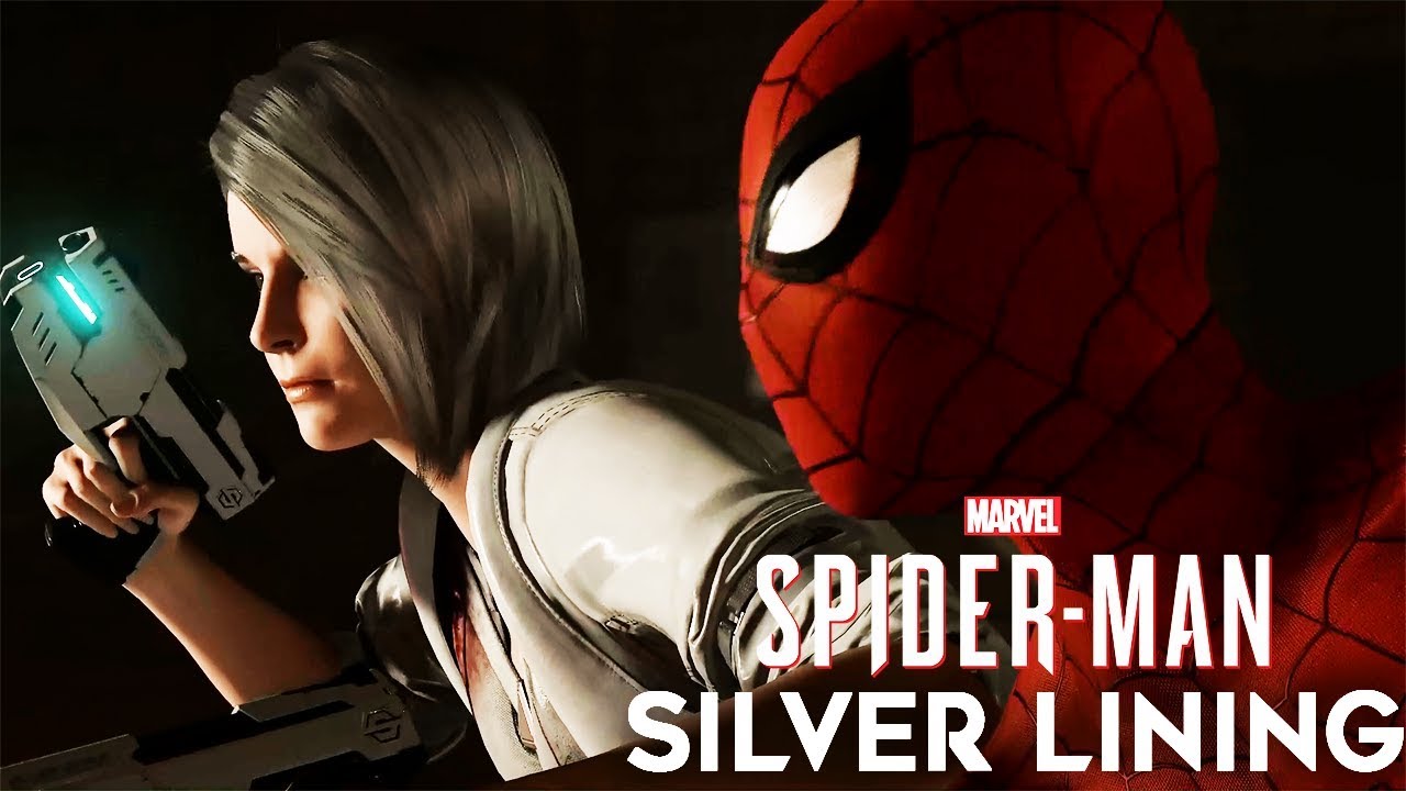 SPIDER-MAN PS4 DLC SILVER LINING All Cutscenes (Game Movie) 1080p HD