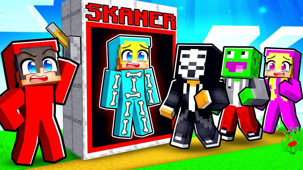 ZROBIŁEM SKANER LUDZI w Minecraft!