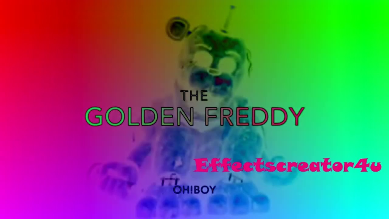 FNAF Song Animaronics Voices Scan Effects(Preview 2 Effects)