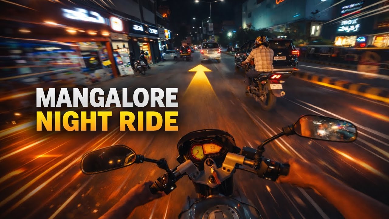 Mangalore Night Ride POV | City Lights & Roads | 2026