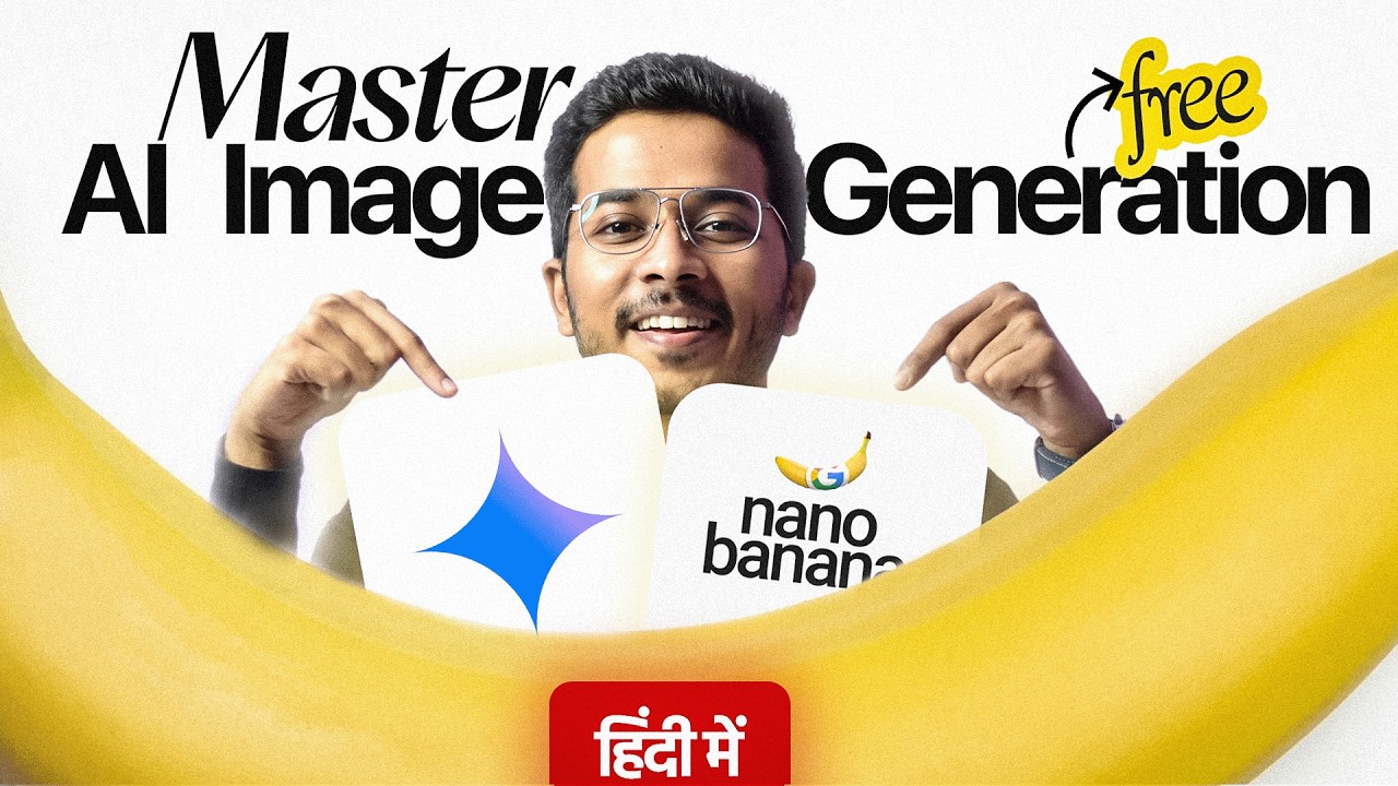 AI Image Generation MASTERCLASS | Nano Banana | हिन्दी