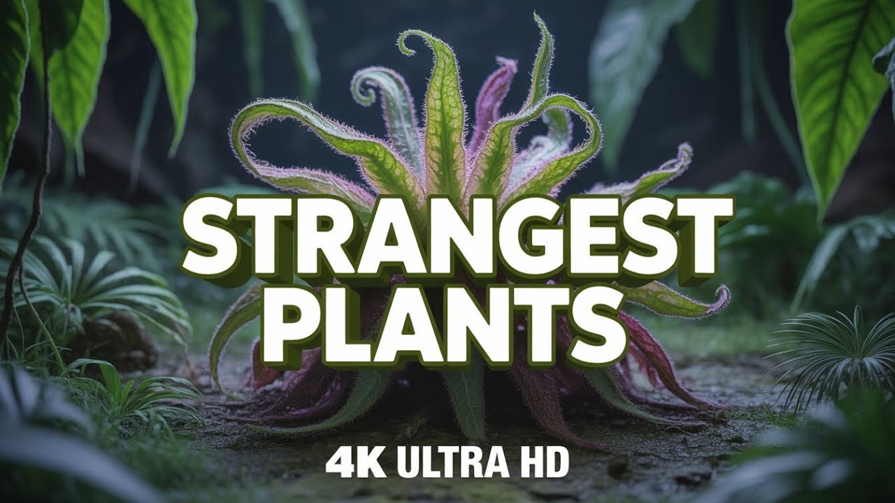 STRANGEST PLANTS ON EARTH 😱 | 4K ULTRA HD