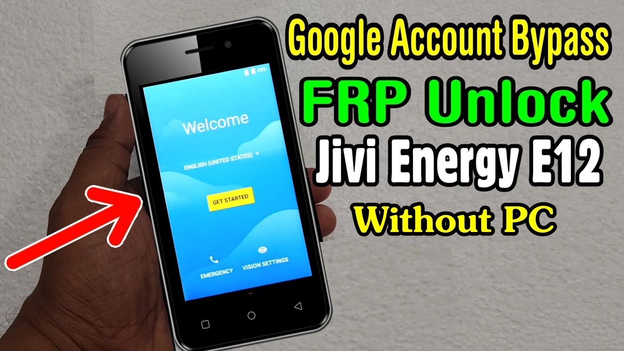 Jivi Energy E12 FRP Unlock or Google Account Bypass Easy Trick Without PC