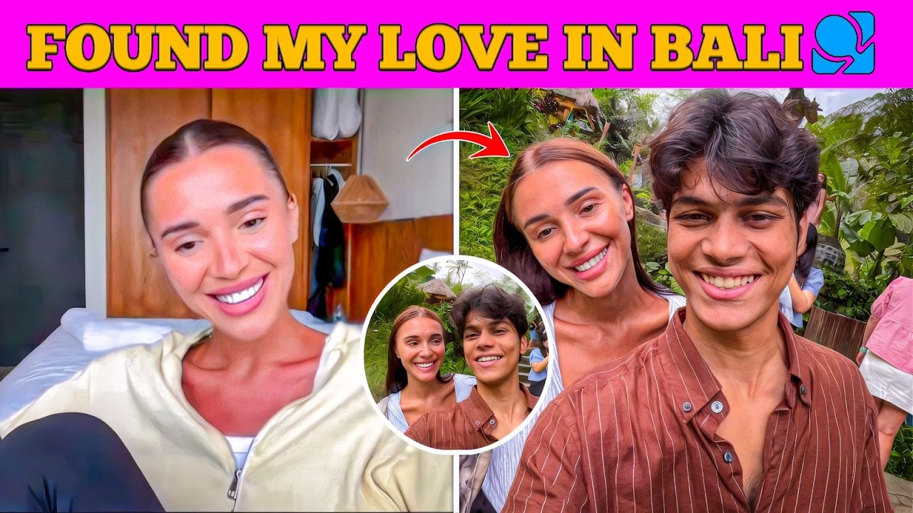 I FOUND Her on OMEGLE and went to MEET Her in Bali 💕😍