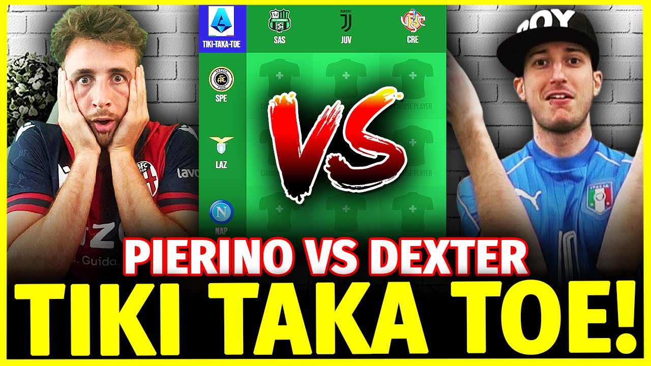 PIERINO vs DEXTER: TIKI TAKA TOE CHALLENGE (Ottavi di finale) - SICKWOLF
