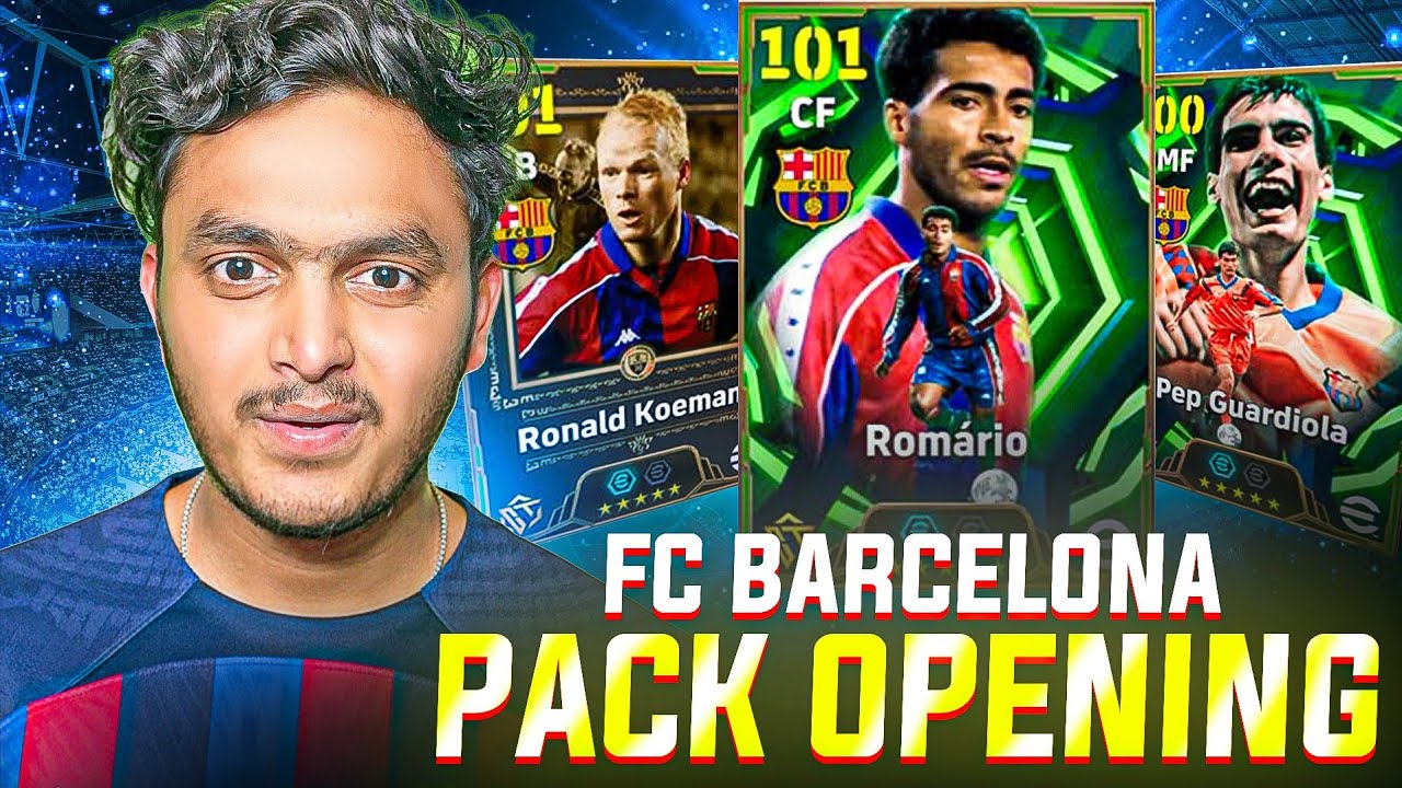 ОБМАН 🥲 ФК БАРСЕЛОНА - ОТКРЫТИЕ НАБОРА 🔥 РОМАРИО - КУМАН - ПЕП 🔥😮 EFOOTBALL 26 МОБИЛЬНАЯ ВЕРСИЯ