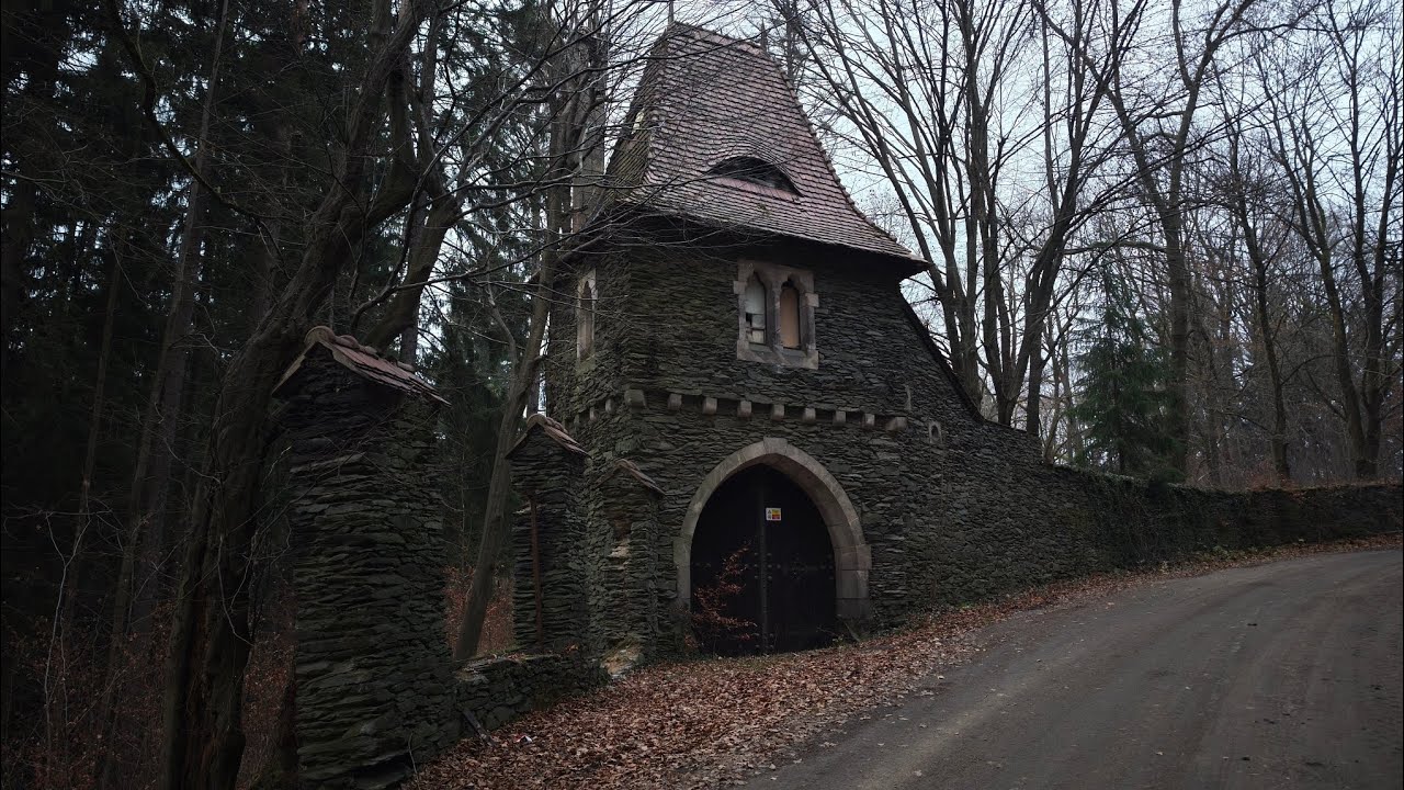 Oční sanatorium Machnín - vstup do areálu 