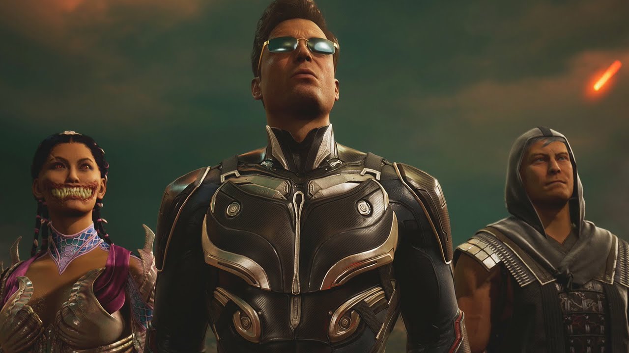 Johnny Cage Becomes The True Champion Of Armageddon | Liu Kang Erases Shang Tsung  - MK 1 Ending