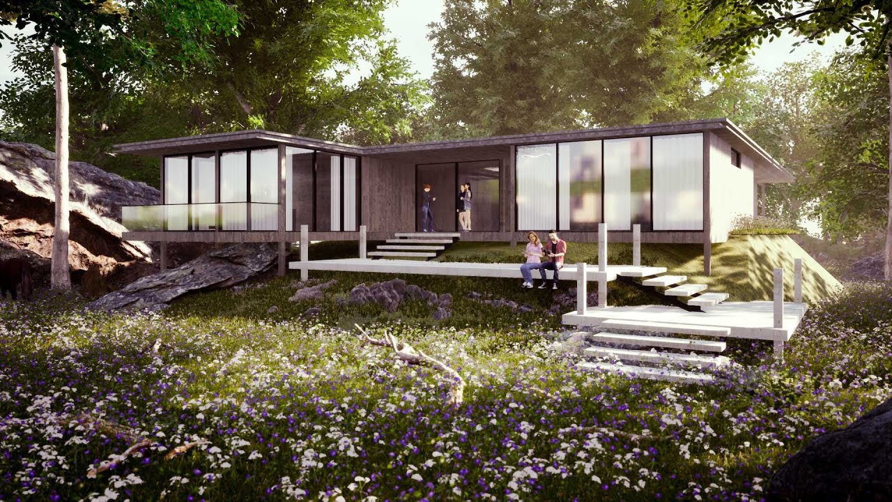 Twinmotion 2021.1.3 Hill Top House Design | Twinmotion 2021.1.3 House on Mountain