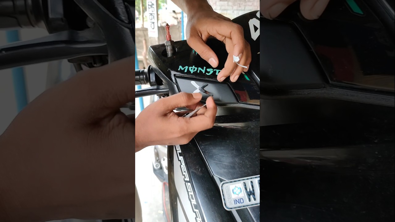 tvs ntorq indicator stickering #shorts #automobile #trending #d/wrapping