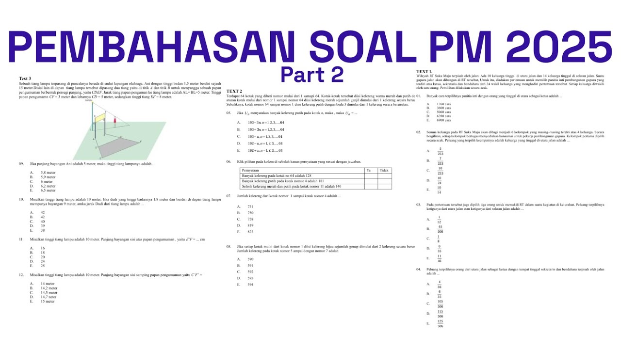 💀SOAL SESUSAH INI BISA GINI?? Belajar PM part 2