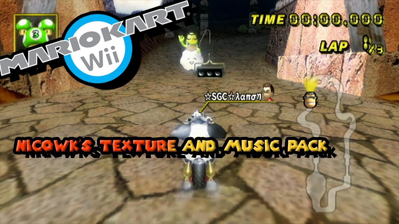 [MKW] NicoWK1337's Texture & Music Pack