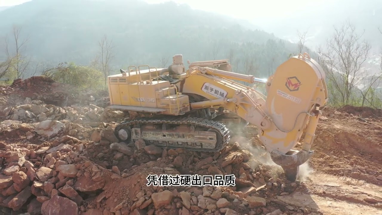 Super Ripper gallops around construction sites around the world with hard verification power.#mining
