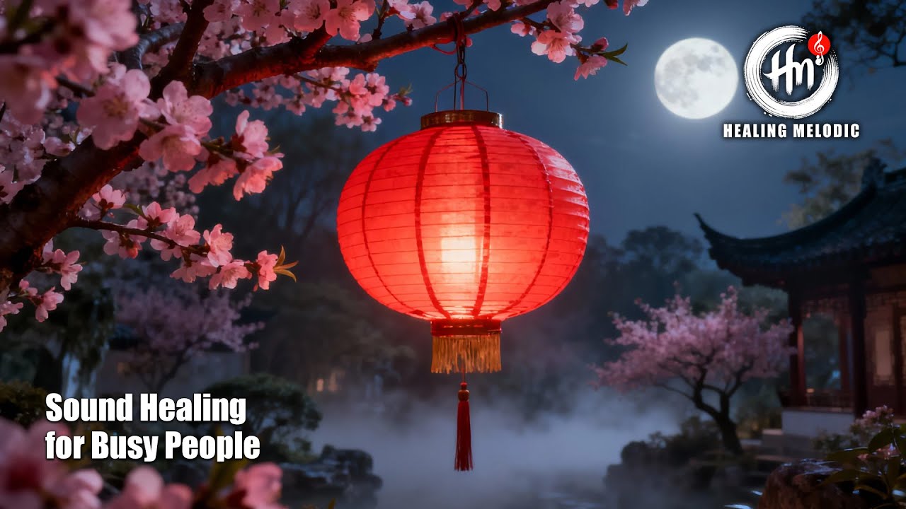 🏮 RED LANTERN OF FOCUS |15 Minutes of Vibrations for Peaceful Focus - Sound Healing Melodic
