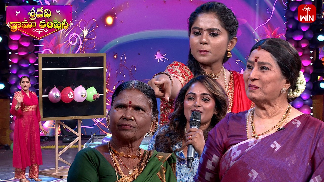 Balloon Game | Sridevi Drama Company | 8th March 2026 | ETV Telugu