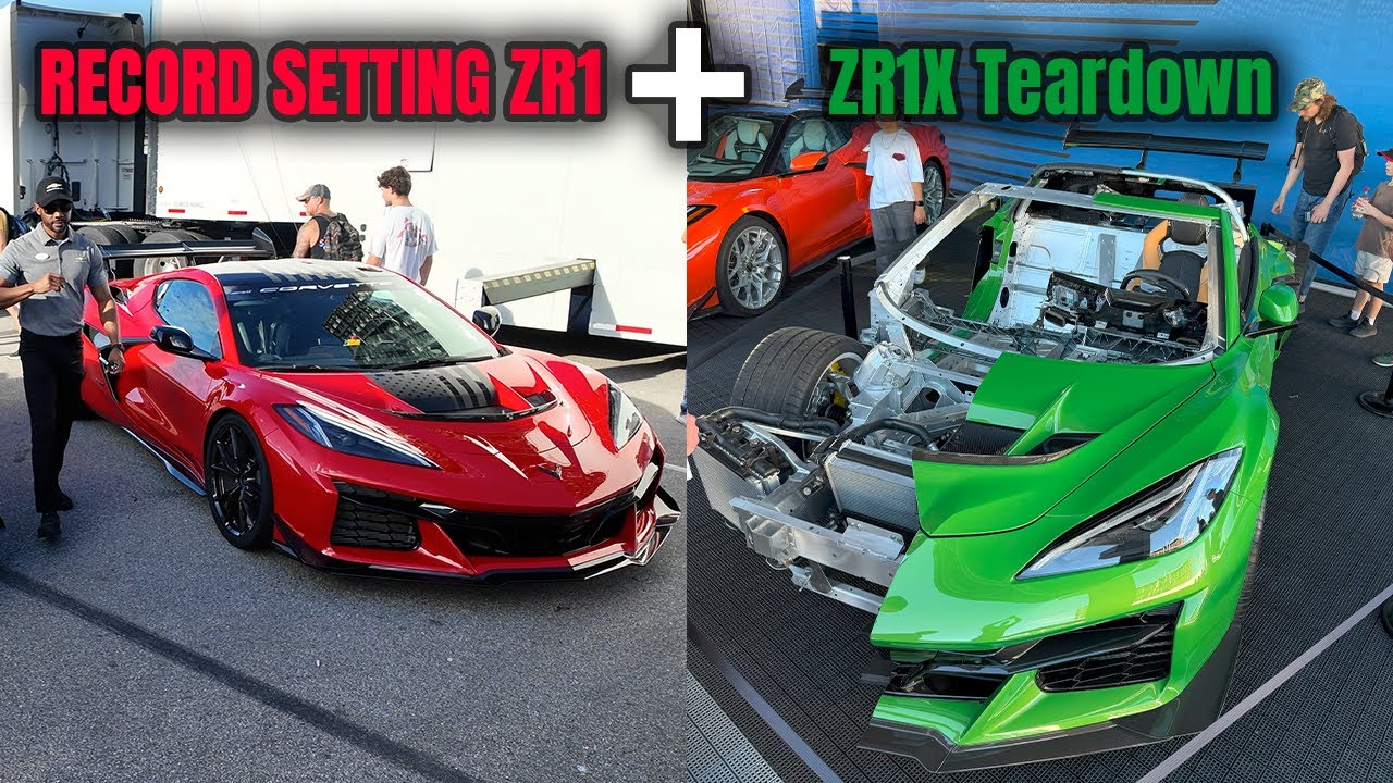 Подробный разбор C8 ZR1X + Корветы, установившие рекорд на Нюрбургринге