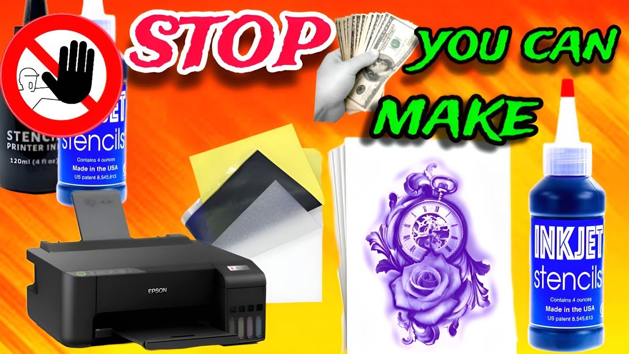 Make Your Own Stencil Ink for Tattoo Printers | DIY Guide tutorial