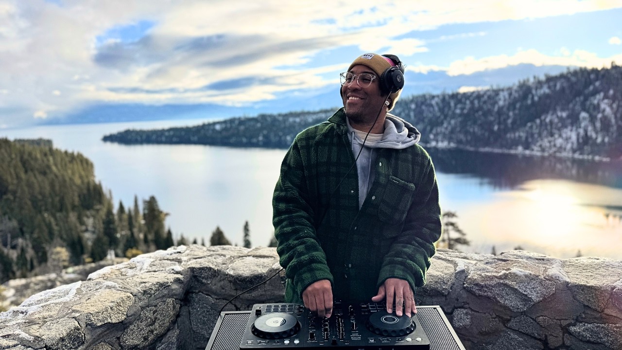 Snowboarding POV + Melodic House Mix ❄️ | RÜFÜS DU SOL Anjunadeep Style DJ Set
